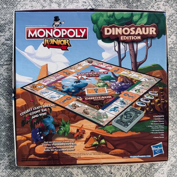 Monopoly Junior- Dinosaur Edition - Picture 2 of 3